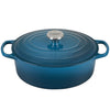 Le Creuset Signature 5 Quart Oval Enameled Cast Iron Dutch Oven