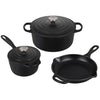 Le Creuset 5 Piece Enameled Cast Iron Signature Set