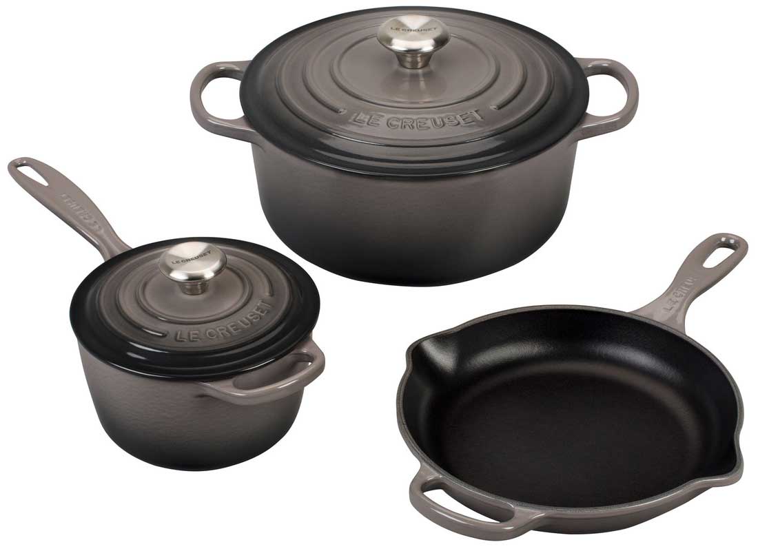 Le Creuset Enameled Cast Iron Signature Round Dutch Oven - Oyster