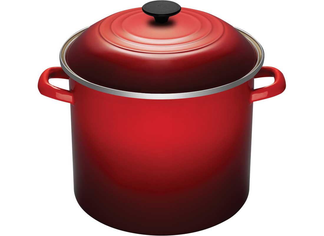 Le Creuset 6 Quart Stockpot - Flame - Winestuff