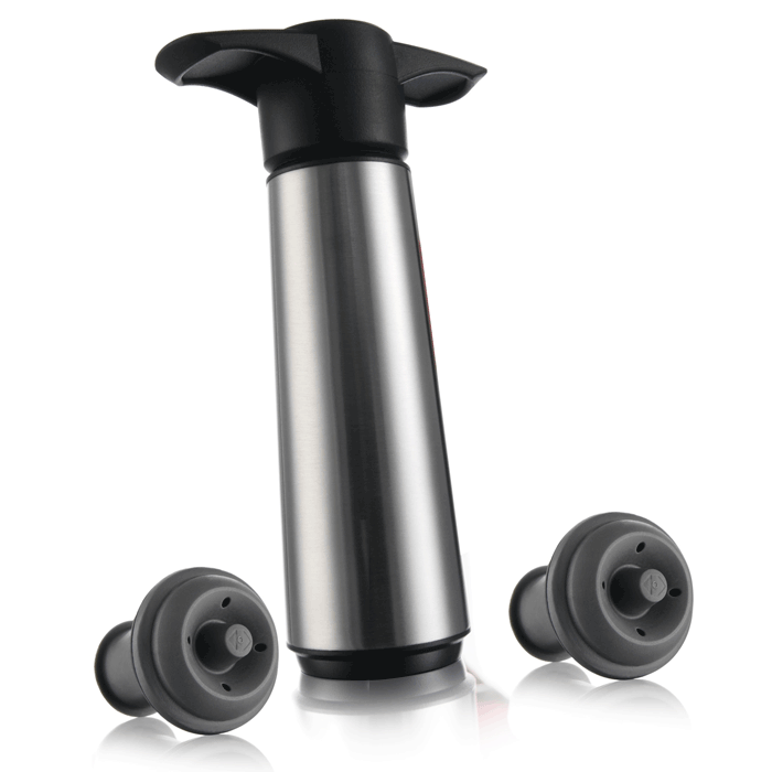 Pampered Grape Stainless Steel Wine Saver