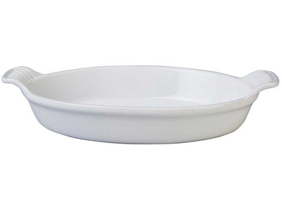 Le Creuset 6 Ounce Heritage Stoneware Oval Au Gratin Dish