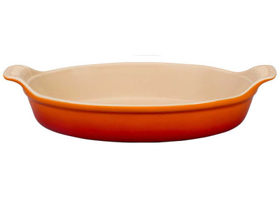 Le Creuset 6 Ounce Heritage Stoneware Oval Au Gratin Dish