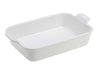 Le Creuset 4 Quart Heritage Stoneware Rectangular Dish - White