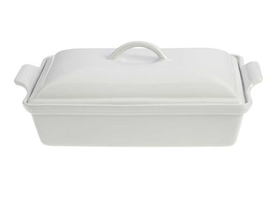 Le Creuset 1.5 Quart Heritage Stoneware Loaf Pan - Flame - Winestuff