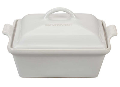 Le Creuset 2.5 Quart Heritage Covered Square Stoneware Casserole