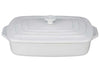 Le Creuset 3.5 Quart Covered Rectangular Stoneware Casserole