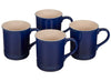 Le Creuset 14 Ounce Stoneware Mugs - Set of 4