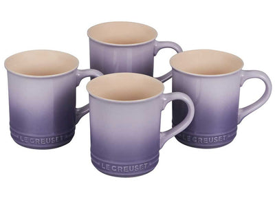 Le Creuset 14 Ounce Stoneware Mugs - Set of 4