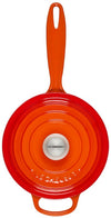 Le Creuset 1.75 Quart Enameled Cast Iron Signature Saucepan - Flame