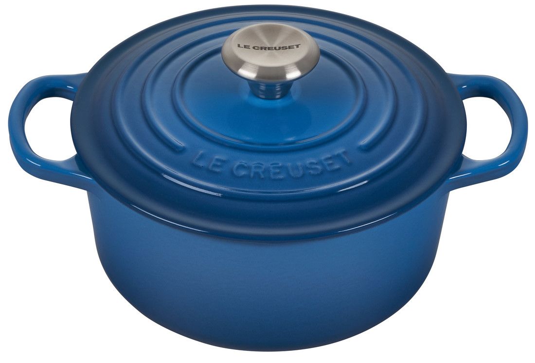 Le Creuset Signature 13.25 Quart Round Enameled Cast Iron Dutch Oven - Marseille