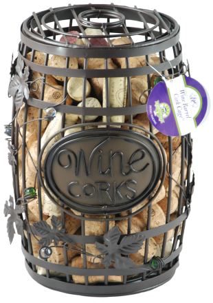 Wine Barrel Cork Cage