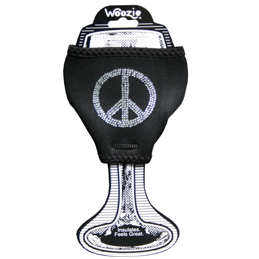 Woozie Bling Peace Sign