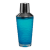 Etched Cocktail Shaker- Lt. Blue