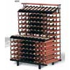 Bordex One Meter Tiered 180 Bottle Display Rack