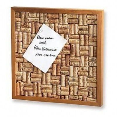 Wine Cork Bulletin Board Kit