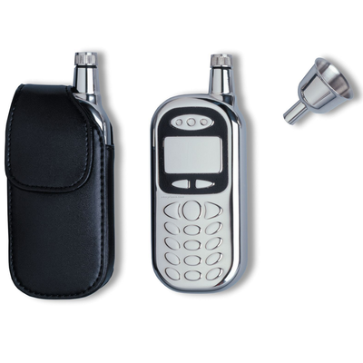 Cell Phone-Shape Pocket Flask - 3 oz
