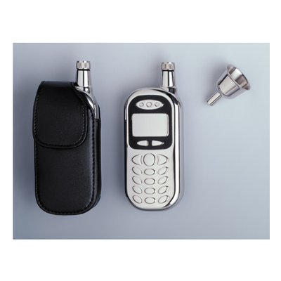 Cell Phone-Shape Pocket Flask - 3 oz