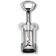 Chrome Plated Wing Corkscrew (Open Spiral Worm)