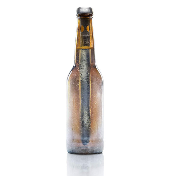 2x Corkcicle Chillsner Beer Bottle Chiller Drink Thru for Tailgating for  sale online
