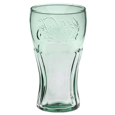 Libbey Coca-Cola Glass- Georgia Green