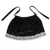 Apron - Contempo- Black & White Velvet