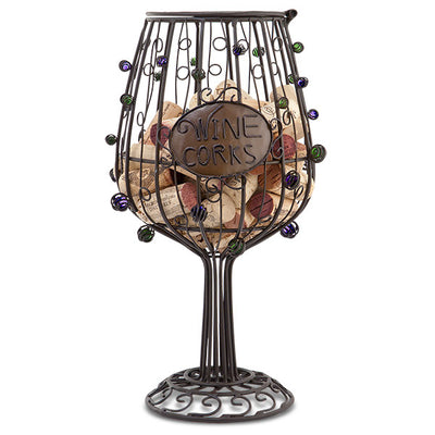 Wine Glass Cork Cage