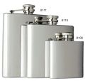 Captive-Top Pocket Flask - 2-1/2 oz