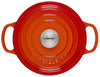 Le Creuset Signature 13.25 Quart Round Enameled Cast Iron Dutch Oven - Flame