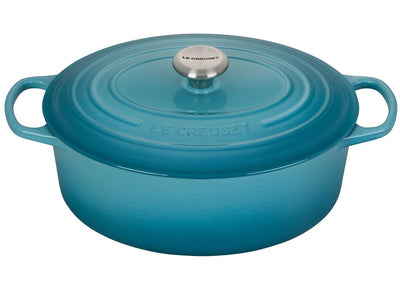 Le Creuset Signature 6.75 Quart Oval Enameled Cast Iron Dutch Oven