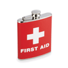 "First Aid" 6 oz. Flask