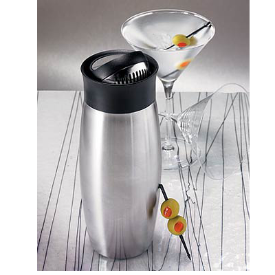 Houdini Boston Cocktail Shaker, 24 Ounce, Stainless Steel/Glass