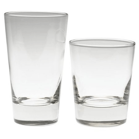 Libbey Geo Heavy Base Tumblers (Set of 16)