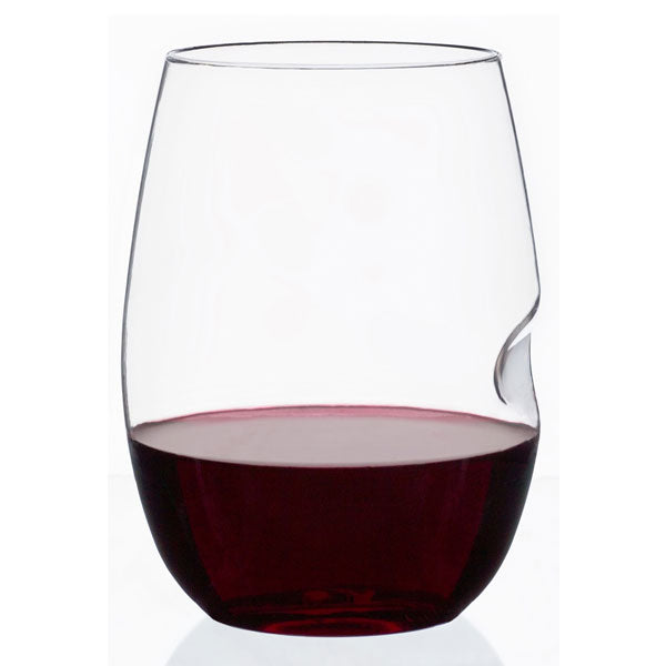 GoVino Top Rack Series Shatterproof Stemless Glasses, Dishwasher Safe, Set of 4