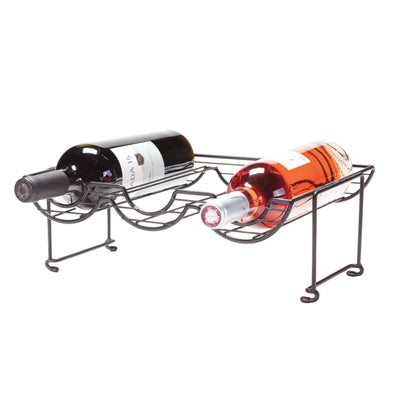 Halfpipe Stackable 3 Bottle Wine Rack