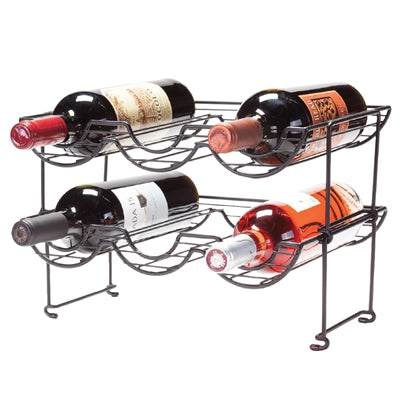 Halfpipe Stackable 3 Bottle Wine Rack