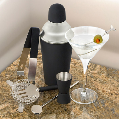 Happy Hour Barware Set - Black