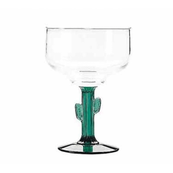 Libbey 16 oz Cactus Margarita Glass w/ Juniper Stem