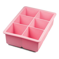 Tovolo King Cube Ice Tray- Pink