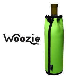 The Wine Bottle Woozie - Lime Green