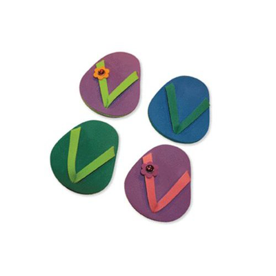 Marina Flip Flop Coasters - Set of 4