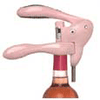 Metrokane Rabbit Corkscrew W/ Foil Cutter - Pink