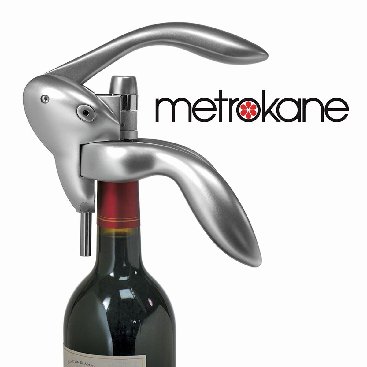 Metrokane Houdini Corkscrew - Silver