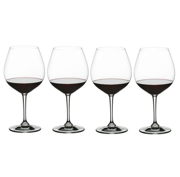 Nachtmann ViVino Burgundy Wine Glasses - Set of 4