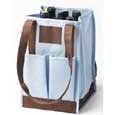 Nantucket Cloudless Sky 4 Bottle Wine Tote