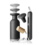 Norm Waiter's Corkscrew + Vacuum Pump- Black