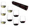 Riedel "O" 6+2 Cabernet / Viognier Chardonnay Tumbler Set