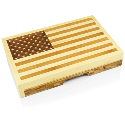 Picnic Time Old Glory Cutting Board