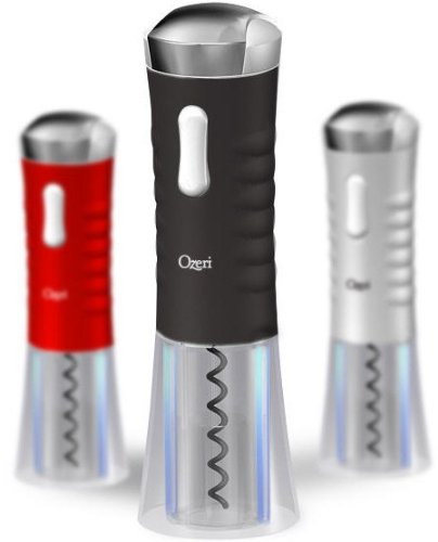 Ozeri Nouveaux Electric Corkscrew - Red