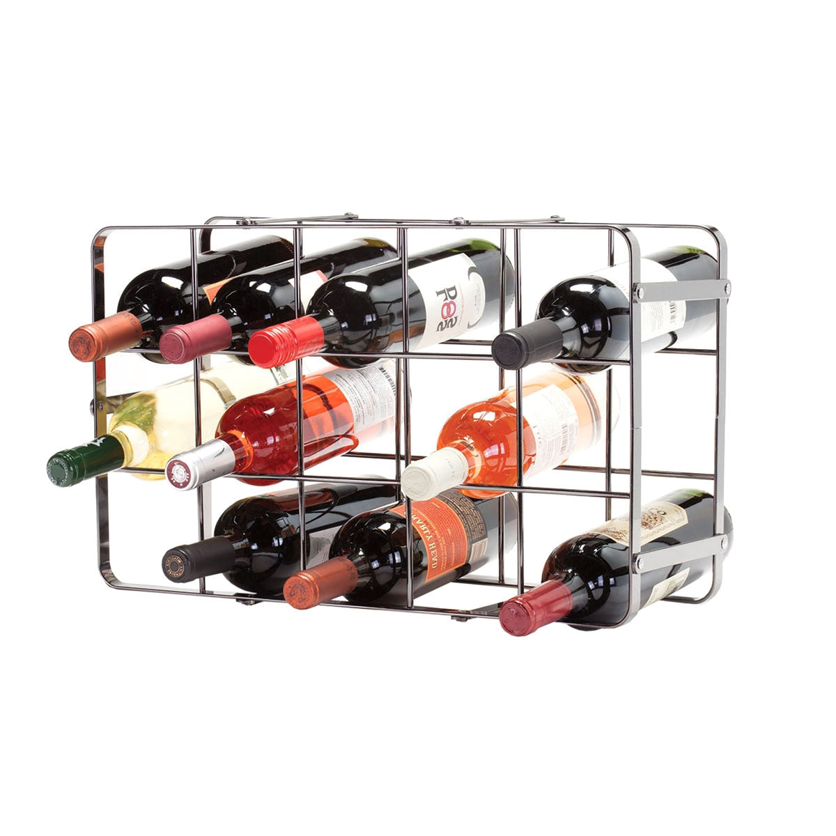 Black Pearl 15 Bottle Wine Rack